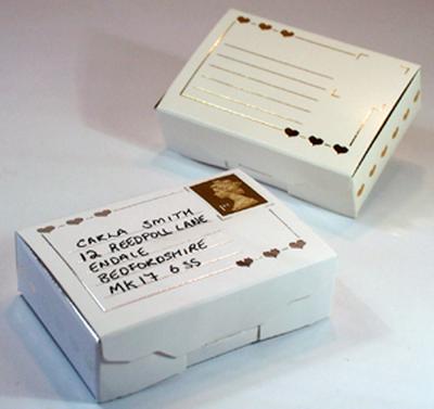 Wedding Card Boxes on Cake Boxes From Illustrated Stationery